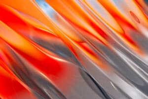 Abstract molten colours